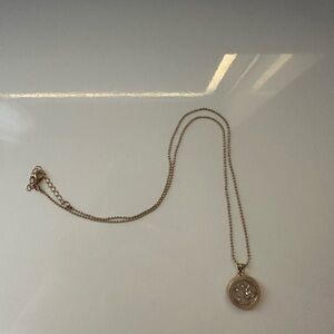 Capricorn Sign Gold Pendant Necklace